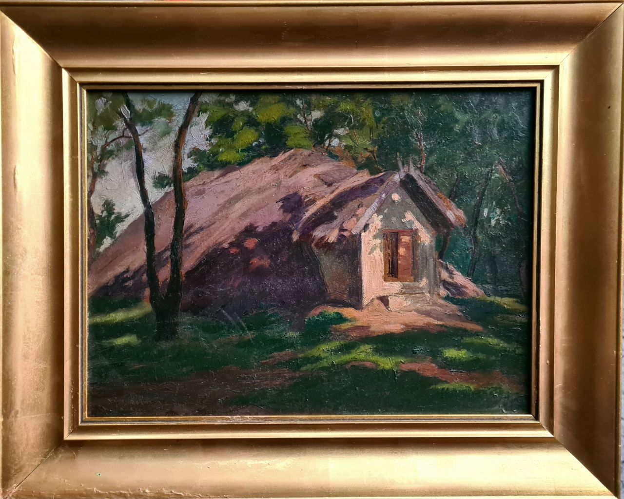 Páris Erzsébet (1887 - ) : Erdei házikó