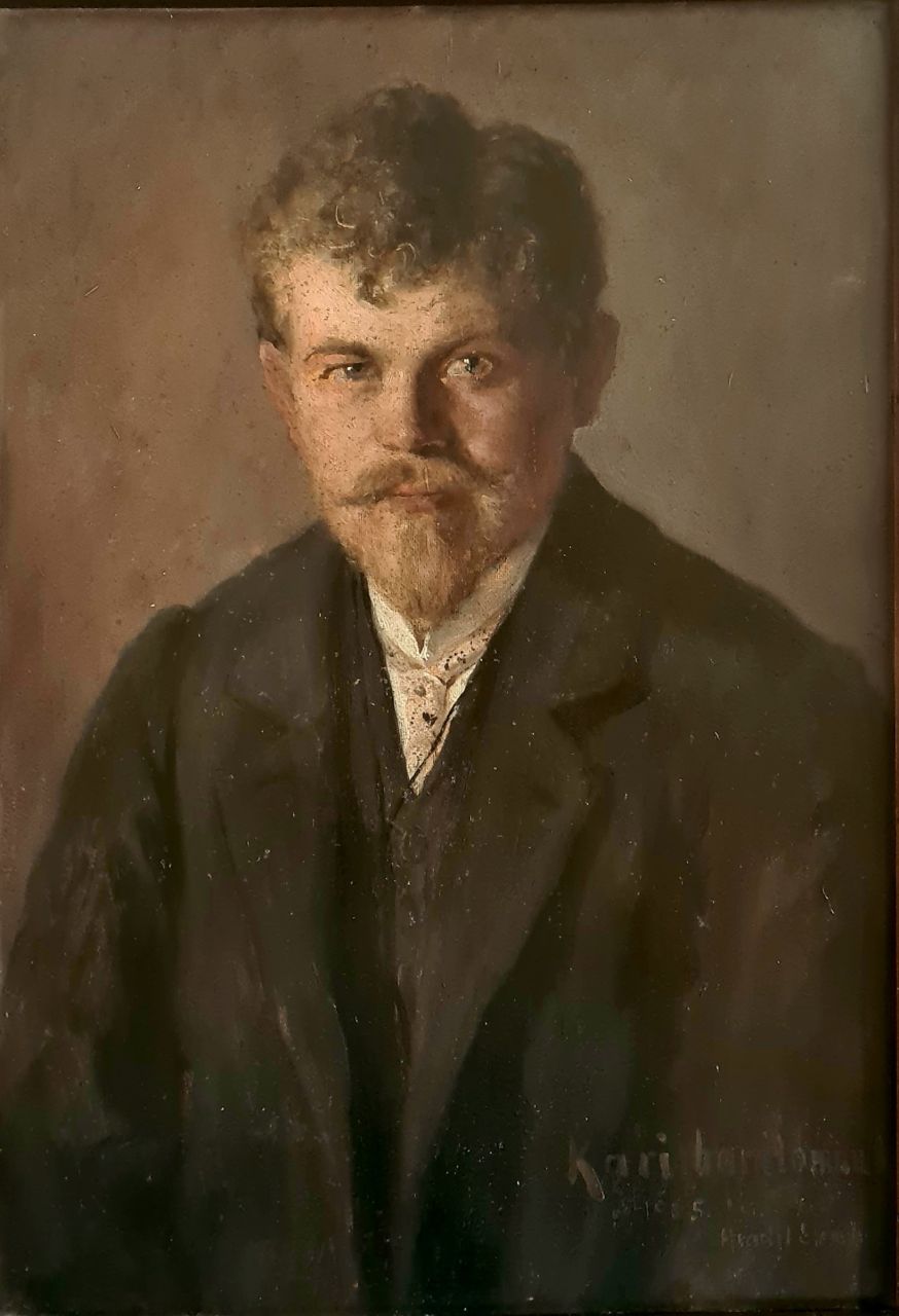Halász-Hradil Elemér (1873 - 1948) Önarckép 1905