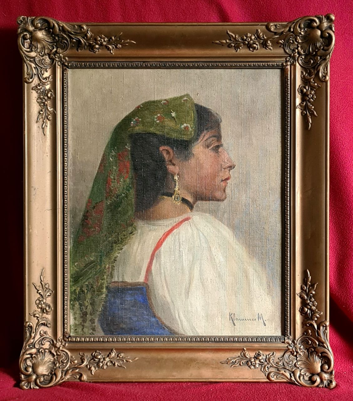 Klammer Mariska (1877 - ?) : Itáliai lány