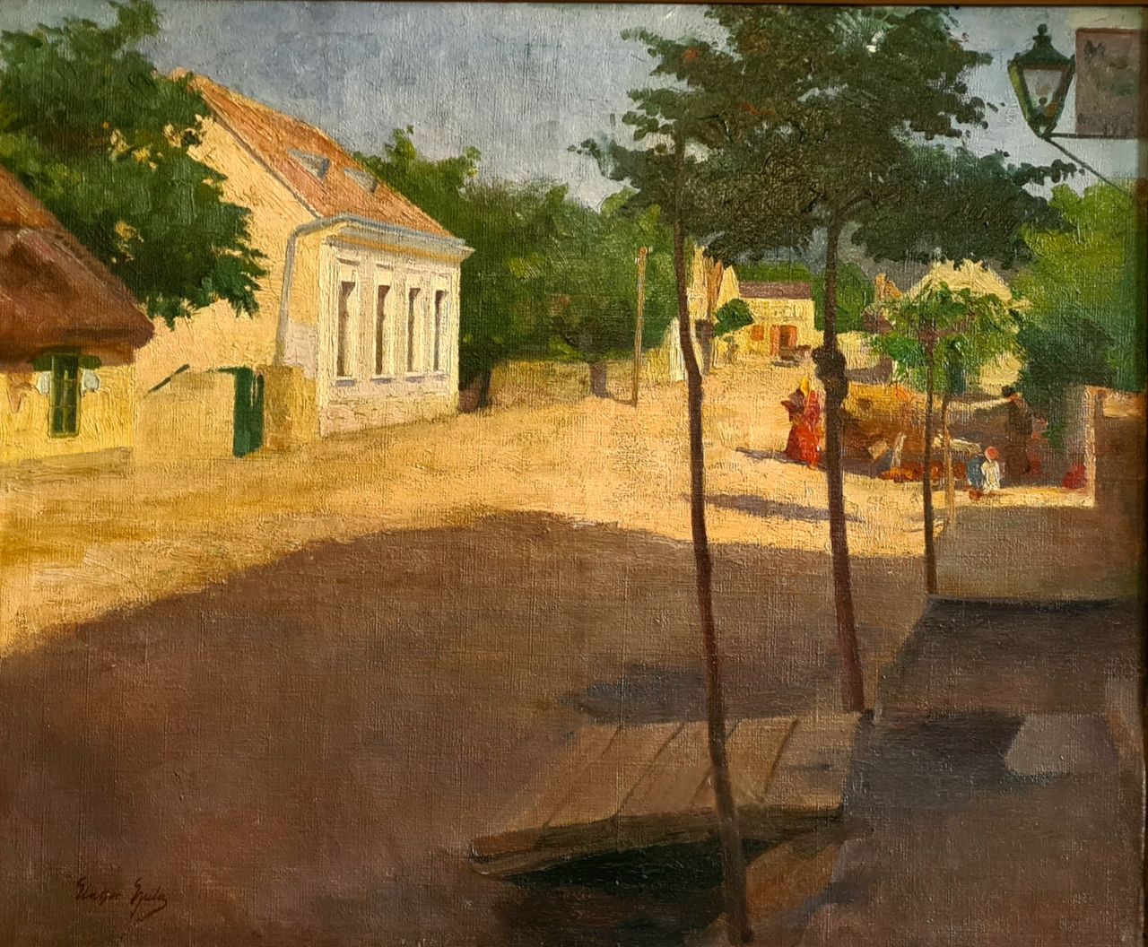 Glatter Gyula (1886 - 1927) : Napfényes utca