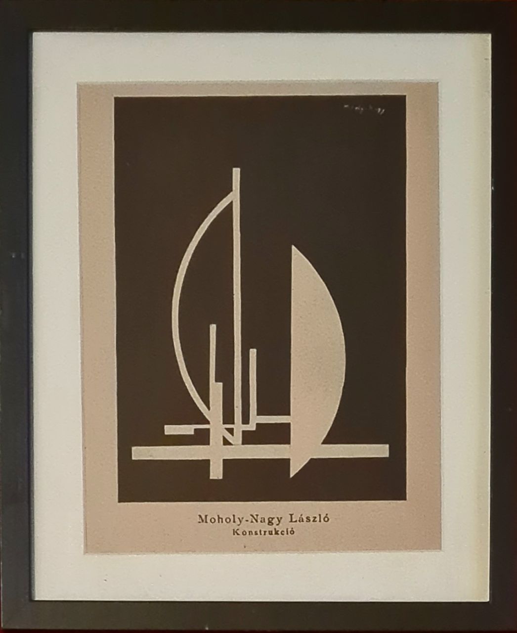 Moholy-Nagy László (1895-1946) : Konstrukció