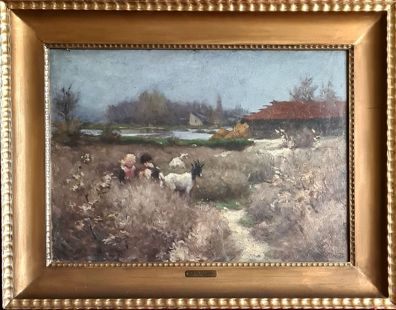 Pécsi-Pilch Dezső (1888 - 1949) : Mezőn Pécsi-Pilch Dezső (1888 - 1949) : Mezőn