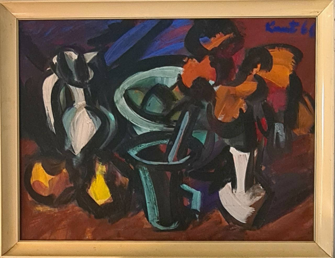 Kunt Ernő (1920 - 1994) : Csendélet Kunt Ernő (1920 - 1994) : Csendélet