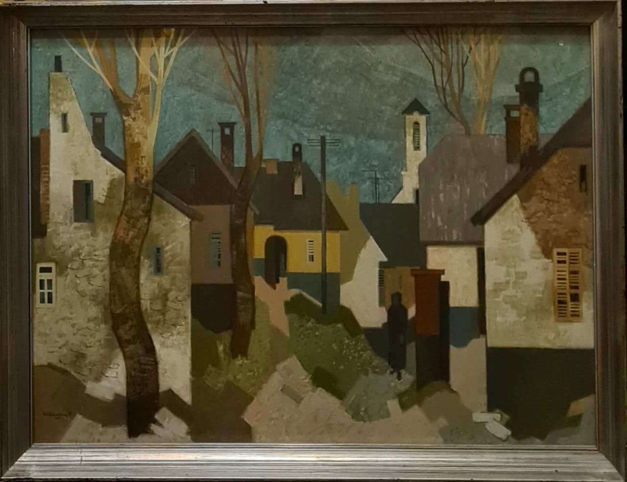 Zalaváry Miklós (1929 - 1981) : Utca Bölcskén Zalaváry Miklós (1929 - 1981) : Utca Bölcskén