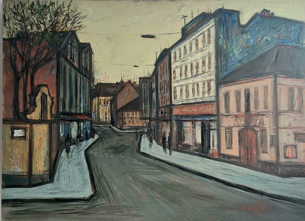 Koch Vilmos ( 1927-2006) : Budai utca