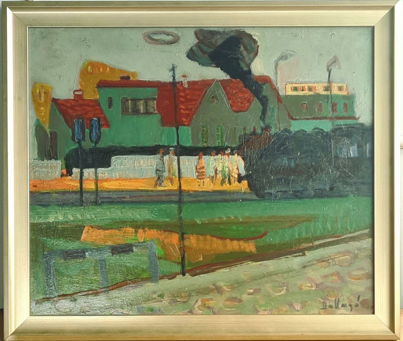 Ballagó Imre (1915 - 1997) : Vasútállomás