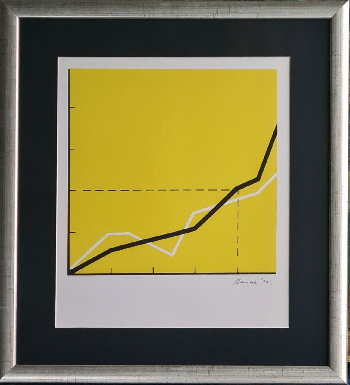 Hencze Tamás (1938-2018) GRAFIKON 1976 Hencze Tamás (1938-2018) GRAFIKON 1976