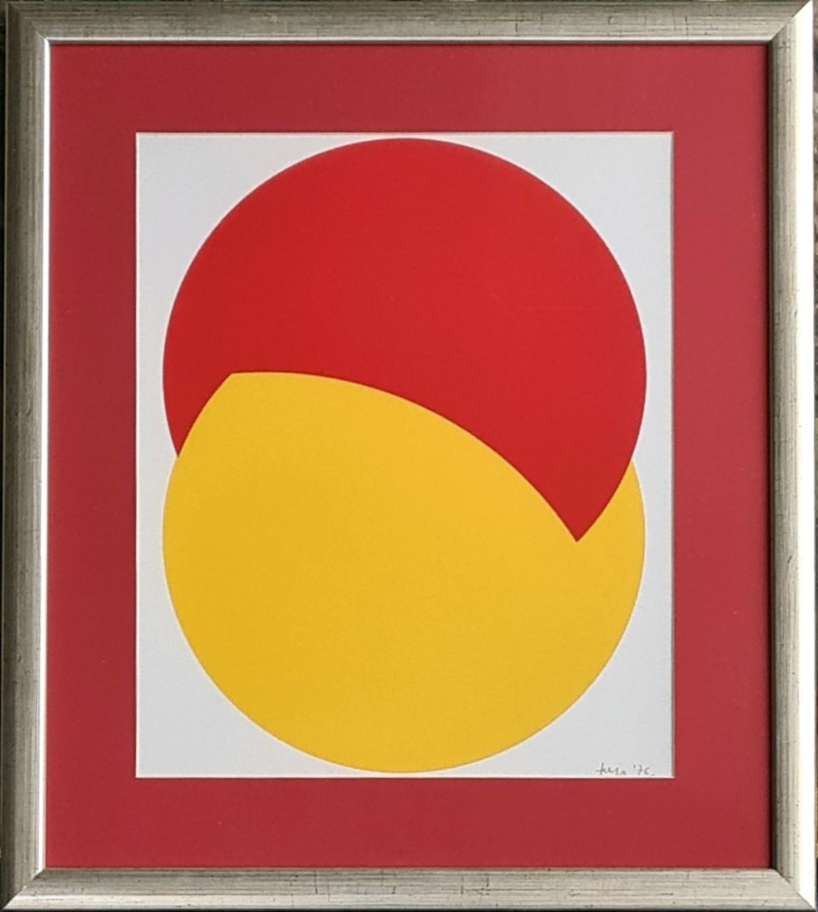 Fajó János (1937-2018): KÖRMETSZÉS 1976