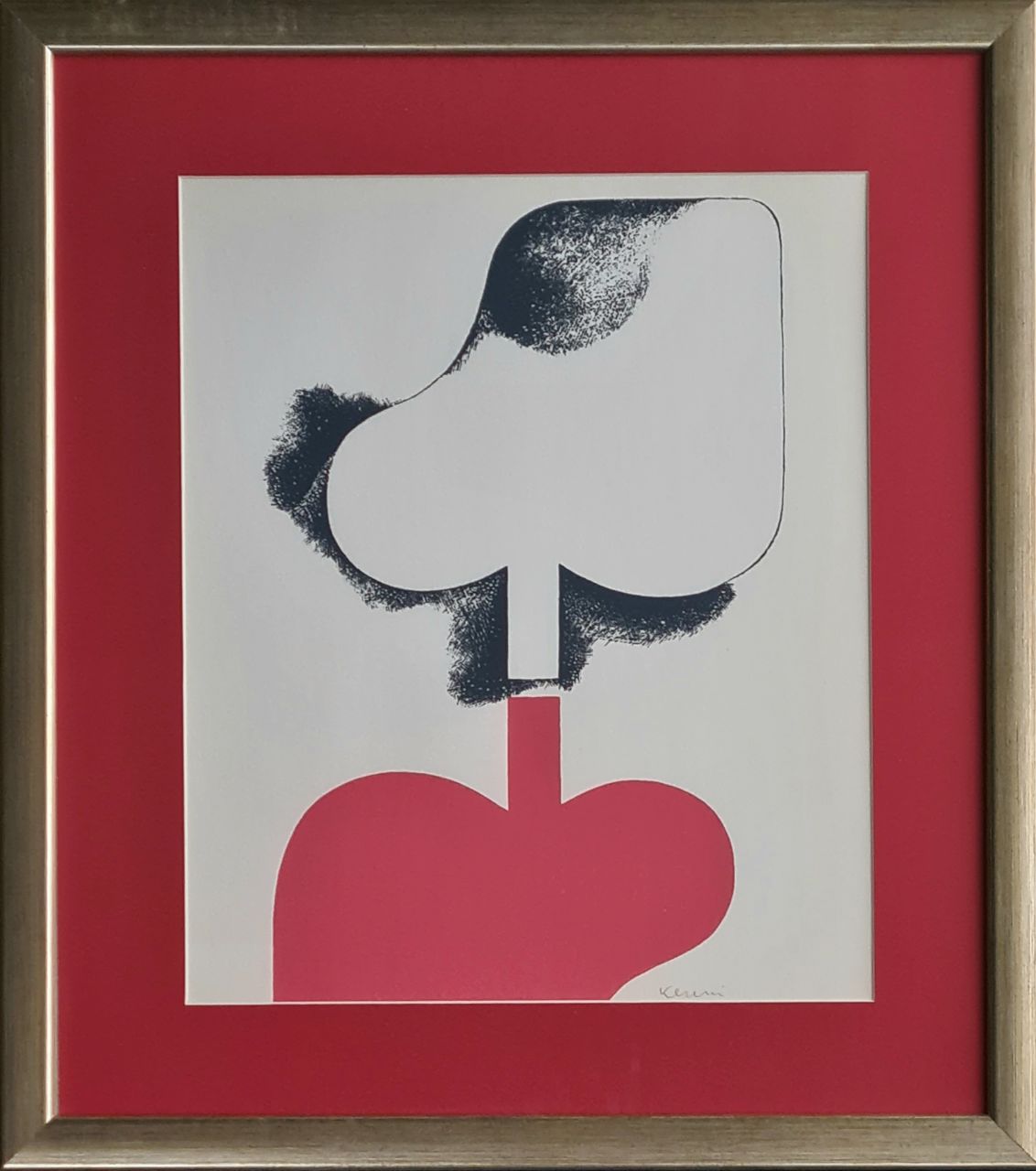 Keserü Ilona (1933) : DUPLA ÜZENET 1976 Keserü Ilona (1933) : DUPLA ÜZENET 1976