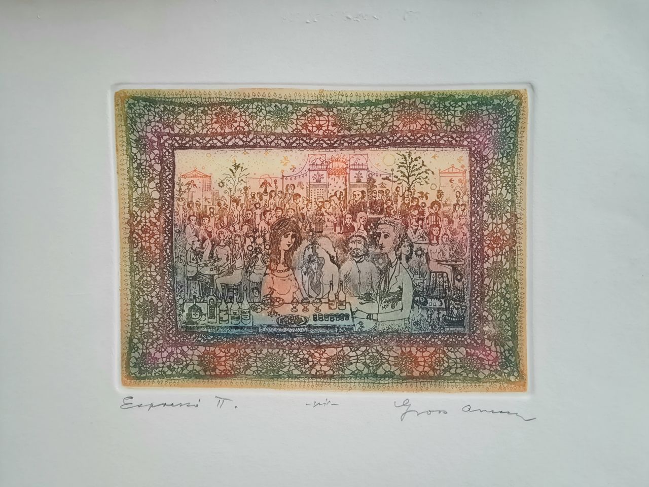 Gross Arnold (1929 - 2015) : Espresso II.