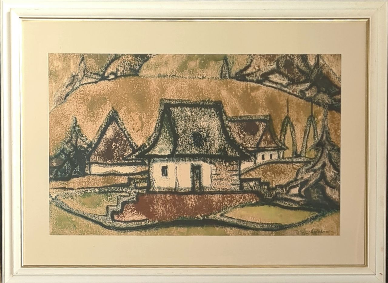 Égerházi Imre (1925-2001) : Erdélyi táj Égerházi Imre (1925-2001) : Erdélyi táj