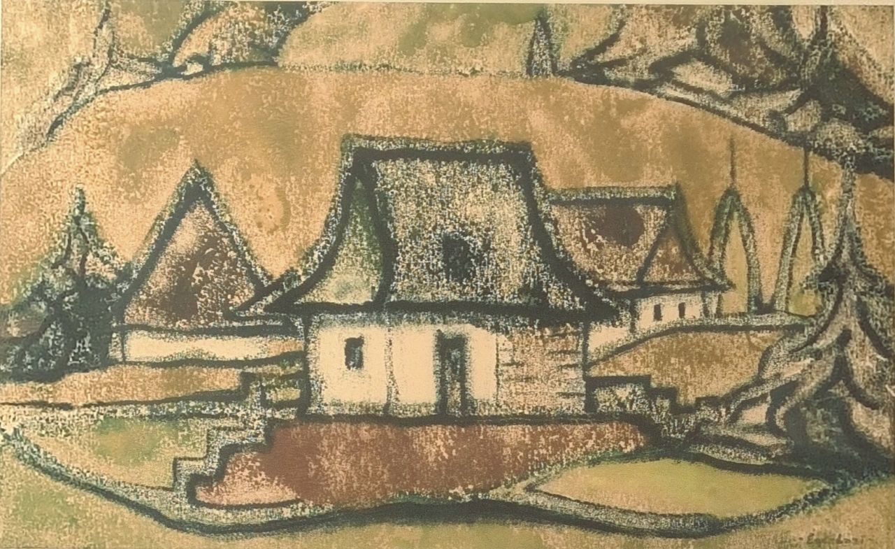 Égerházi Imre (1925-2001) : Erdélyi táj Égerházi Imre (1925-2001) : Erdélyi táj