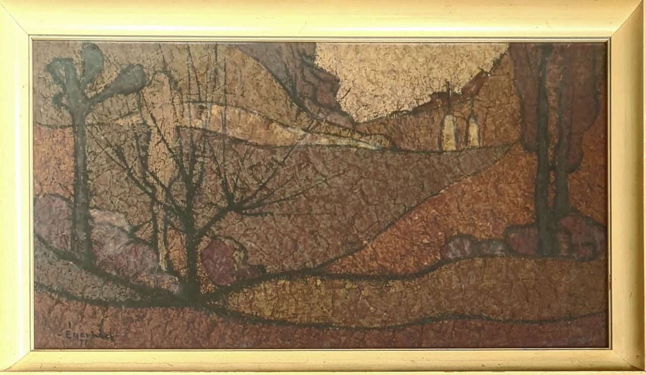 Égerházi Imre (1925-2001) : Őszi táj Égerházi Imre (1925-2001) : Őszi táj