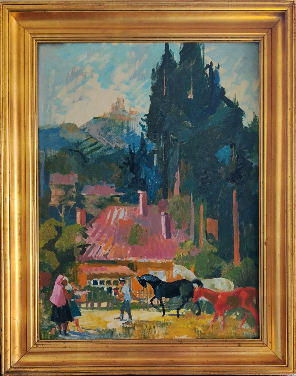 Pleidell János (1915 - 2007) : A Nógrádi vár