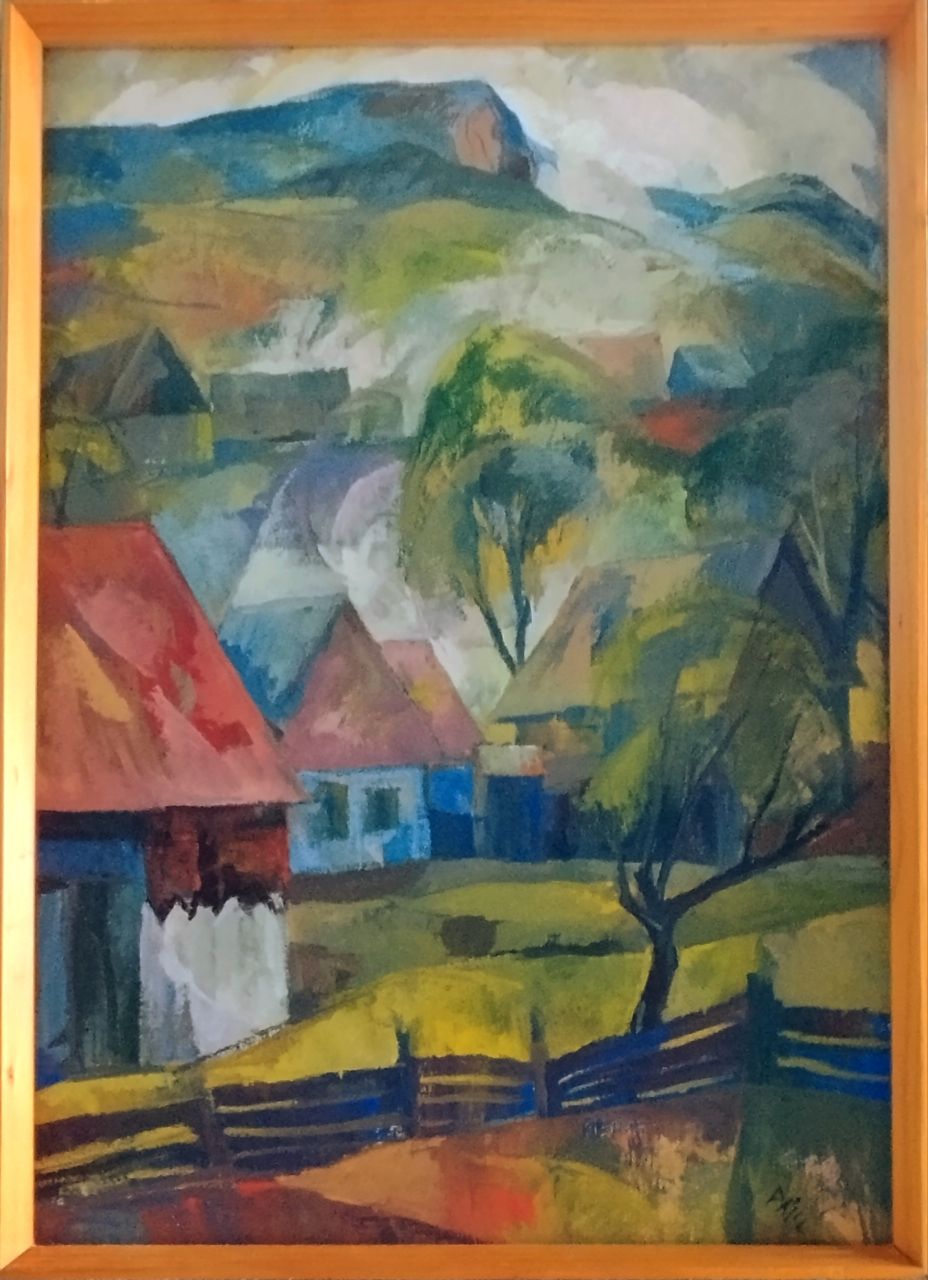 Páll Lajos (1938 - 2012) : Erdélyi falu
